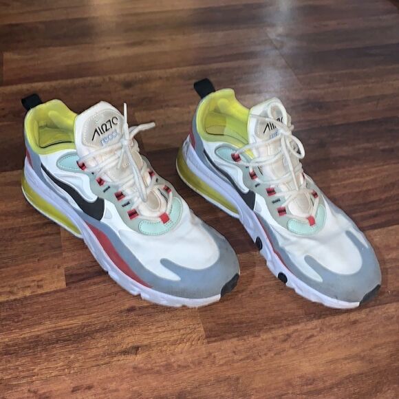 Nike Air Max 270 React Phantom/Black/Light Blue - Picture 1 of 6
